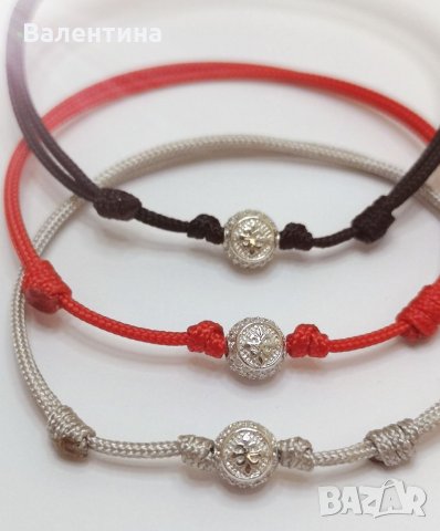 Дамска, мъжка, детска сребърна гривна, цирконий+ПОДАРЪК, снимка 1