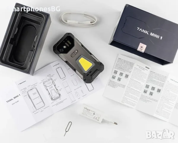 8849 Tank Mini 24GB RAM 256GB ROM с IP68 защита, снимка 12 - Телефони с две сим карти - 55920168