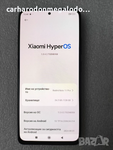 Xiaomi Redmi Note 11 Pro 128GB 8GB RAM Dual, снимка 3 - Xiaomi - 52669105