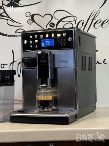 Кафемашина кафе автомат Saeco Picobaristo de luxe с гаранция, снимка 8 - Кафемашини - 44803254