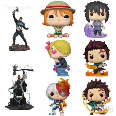 Funko Pop аниме фигурки и статуетки на Marvel