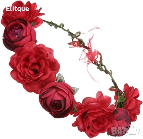 Венче за коса, вдъхновено от красивите рози, снимка 5 - Други - 52894887