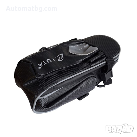 Чанта за велосипед Automat, За мотопед, С велкро лепенки, Черен