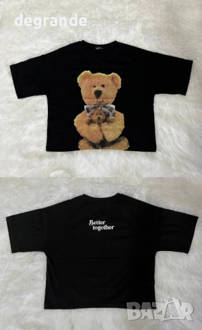 Тениска с мече  