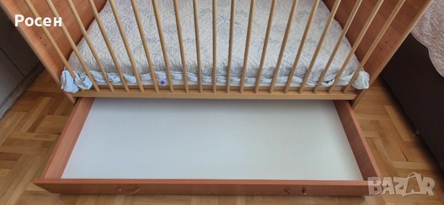 Детско легло 140/70 + Матрак и протектор, снимка 4 - Бебешки легла и матраци - 53937654