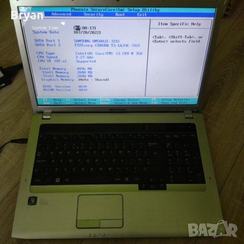 Samsung R730 - 17.3 инча лаптоп  core i3