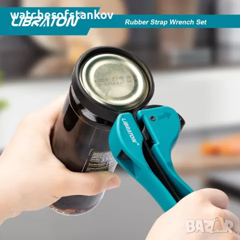 LIBRATON  Wrench Universal Reinforced Rubber Belt Strap, снимка 2 - Клещи - 49019948