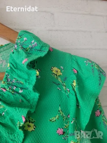 Зелена рокля YAS , снимка 6 - Рокли - 49906662