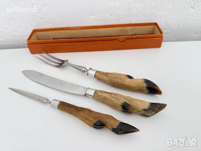 Комплект за барбекю - "Thiers Inox". №7625, снимка 2 - Антикварни и старинни предмети - 52479962