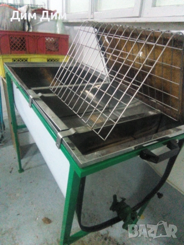 Вана за разпечатване на пчелни пити - дължина 1м