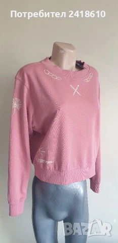  G - Star Graphic Cropped Loose Womens Cotton Size M / НОВО!  ОРИГИНАЛ! Дамска блуза!, снимка 10 - Блузи с дълъг ръкав и пуловери - 53863482