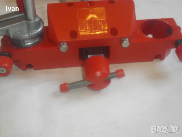 НОВ BESSEY ФРГ ТРИОН РЪЧЕН ПАСВАТЕЛ С МЕНГЕМЕ СТОЙКА ВЪРТЕЛИВА ФУНКЦИЯ 90 ГРАДУСА Старо качество, снимка 15 - Други инструменти - 47875831