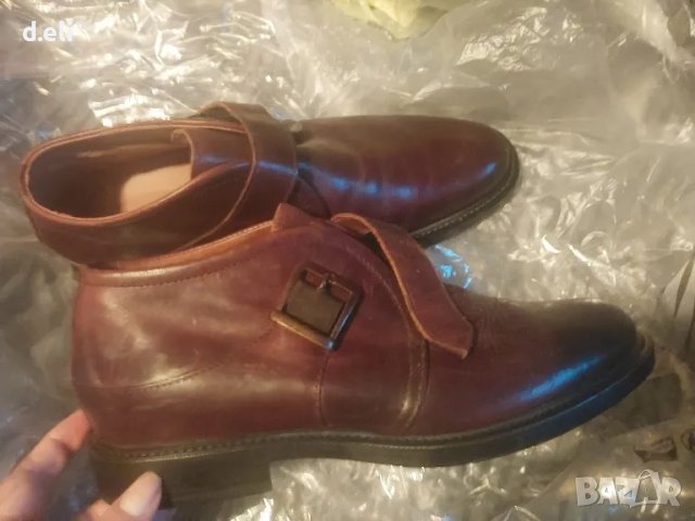 JOHNSTON&MURPHY Size 42 100% Кожа, снимка 8 - Мъжки боти - 47929721