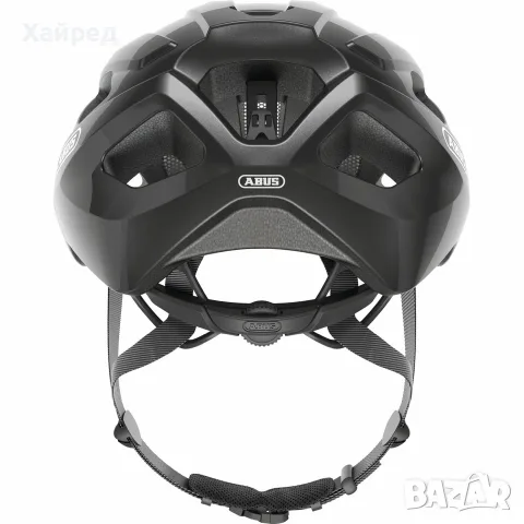 Нова каска ABUS Macator Helmet - titan L размер, снимка 6 - Велосипеди - 56185077