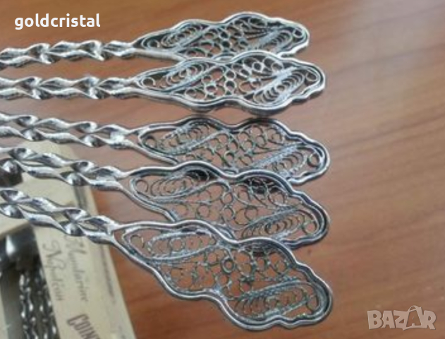 Лъжички филигран , снимка 5 - Антикварни и старинни предмети - 44681781