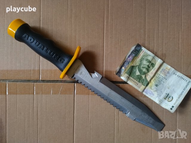Голям професионален водолазен нож, снимка 5 - Ножове - 42641499