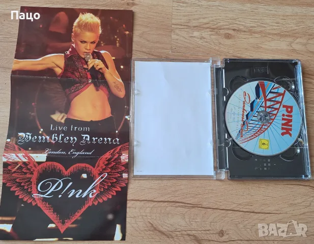 Pink  DVD Live from Wembley Arena, снимка 4 - DVD дискове - 56177692