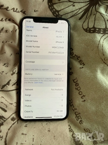 Iphone X 64GB, снимка 3 - Apple iPhone - 52771843