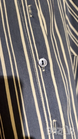 Дамска риза на райе (oversize стил) LBD, снимка 2 - Ризи - 52828787