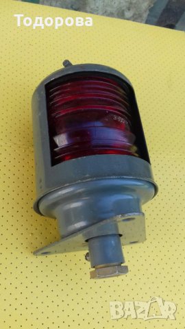 Корабен малък  фенер, снимка 6 - Антикварни и старинни предмети - 29281688