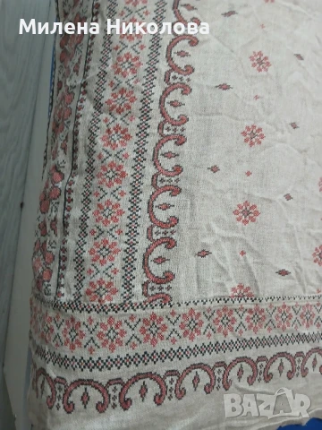 Голяма етно покривка 196/110, снимка 2 - Покривки за маси - 50525520