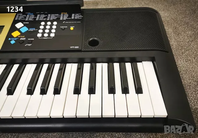 синтезатор клавир YAMAHA YPT-220 пиано с 5 октави , снимка 8 - Синтезатори - 50012860