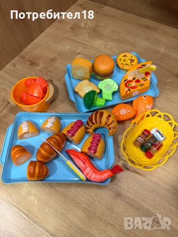 Игра с плодове и зеленчуци за рязане