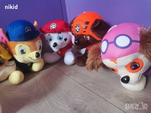 Музикална Paw Pes Patrol Пес Патрул плюшена играчка кученца, снимка 2 - Плюшени играчки - 36999203