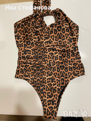 Нов луксозен цял леопардов бански Balli colection  костюм , снимка 9 - Бански костюми - 36514186