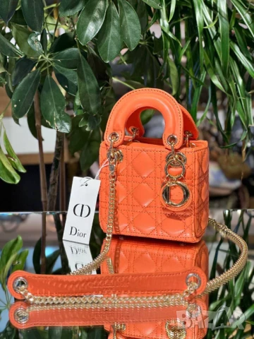 мини чанти lady 11x12cm christian dior, снимка 12 - Чанти - 51427054