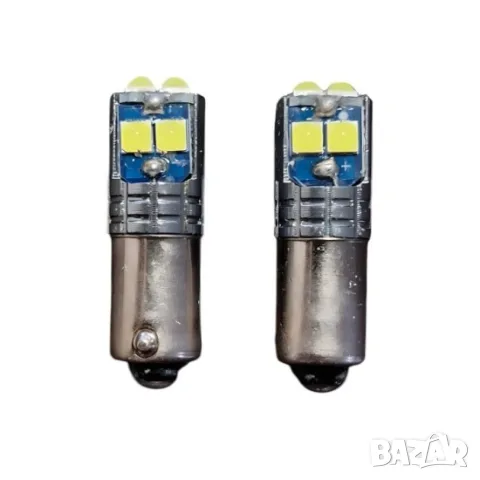 LED крушки T10 H6MA бели 12-24V 2 броя