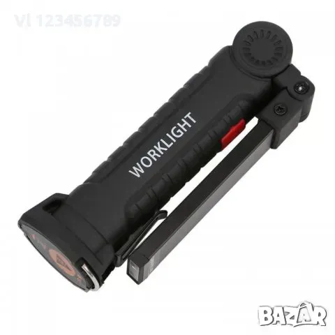 Работна лампа WORKLIGHT W-51 сгъваема COB, снимка 6 - Къмпинг осветление - 49743175