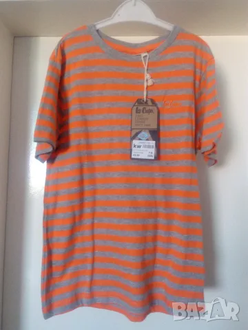 Оригинална тениска Lee Cooper Grey за 7-8 г.