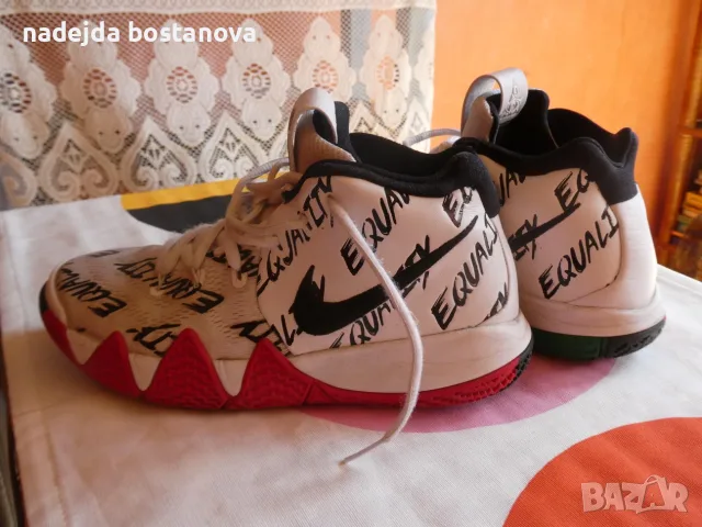 продавам баскетболни маратонки kyrie 4 BHM,номер 36, снимка 7 - Маратонки - 55901298
