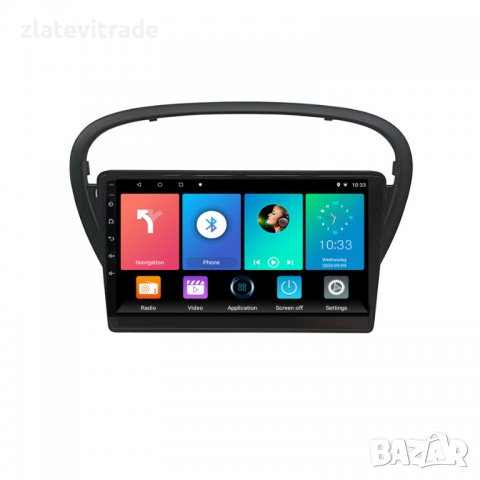 PEUGEOT 607 1999–2010 - 9'' Андроид НАВИГАЦИЯ, снимка 2 - Навигация за кола - 38050109