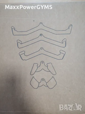 Чисто нов сет ръкохватки 5 бр + стойка, снимка 8 - Фитнес уреди - 42825227