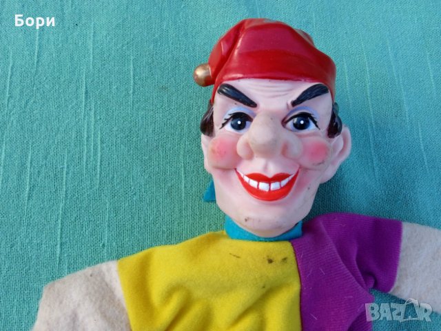 Английска театрална кукла Punch, снимка 2 - Кукли - 35629060