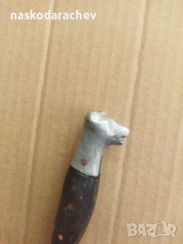 Колекционерски ретро нож с меча глава , снимка 14 - Ножове - 44308818
