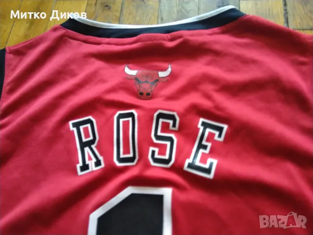 Derrick Rose Chicago Bulls NBA баскетболна тениска размер М, снимка 8 - Баскетбол - 49852096