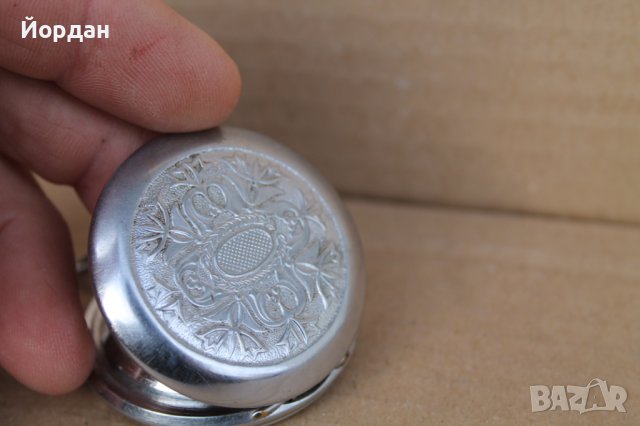 СССР джобен часовник ''Молния'', снимка 5 - Антикварни и старинни предмети - 44479575