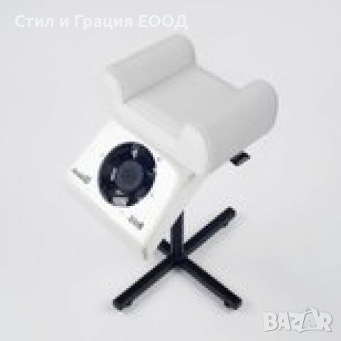Поставка за педикюр - бяла, черна с прахоуловител 65 W, снимка 1