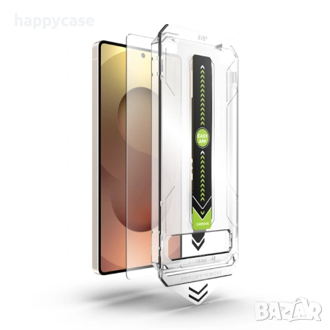 Samsung Galaxy S26 Ultra / TITAN GLASS Easy App Стъклен протектор с лесен монтаж, снимка 5 - Фолия, протектори - 53058212