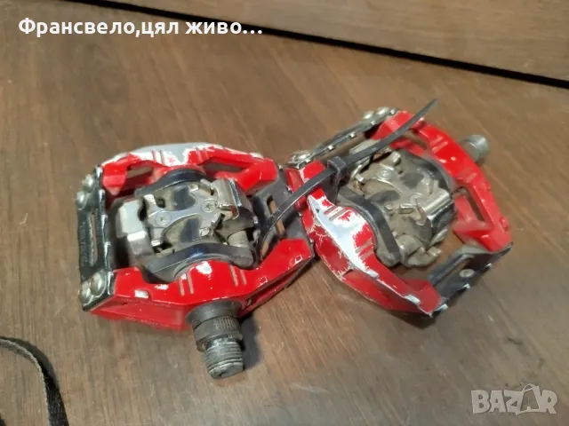 Педали за велосипед колело Shimano dx