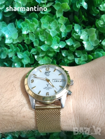 ETT Solar Drive Radio Controlled часовник - 190 лв, снимка 4 - Мъжки - 51704146