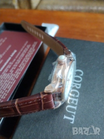 Нов часовник Автоматик"Corgeut"., снимка 4 - Мъжки - 53324486
