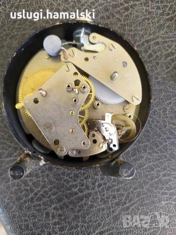 Рядък часовник/будилник за слепи, снимка 6 - Антикварни и старинни предмети - 54005936