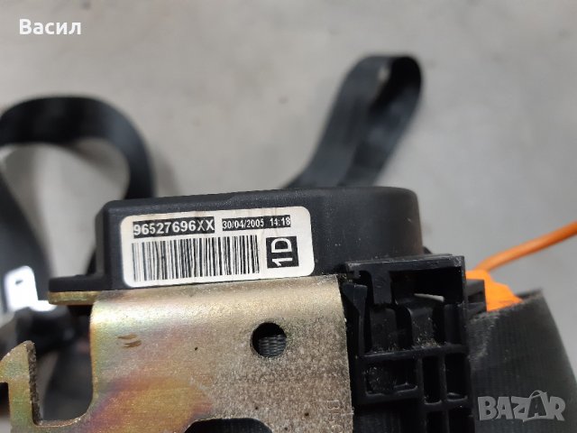 Шофьорски колан Пасажерски колан Peugeot 307 SW ЧЕРНО 1.6 HDI 1.6hdi Пежо 307 СВ Комби ЧЕРНО 1.6 ХДИ, снимка 3 - Части - 30796640