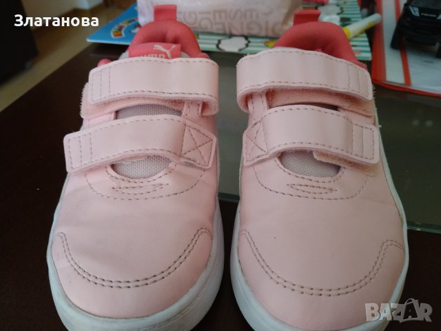 Розови Puma 29  номер, снимка 2 - Детски маратонки - 42538345