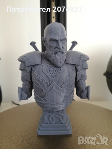 Фигурка Kratos (God of War) / Кратос статуетка, снимка 4 - Статуетки - 53279465