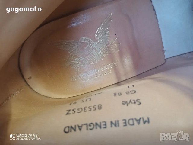 Мъжки ДИЗАЙНЕРСКИ кларкове 41 - 42, Кларкове  Mark McNairy New Amsterdam, естествена кожа